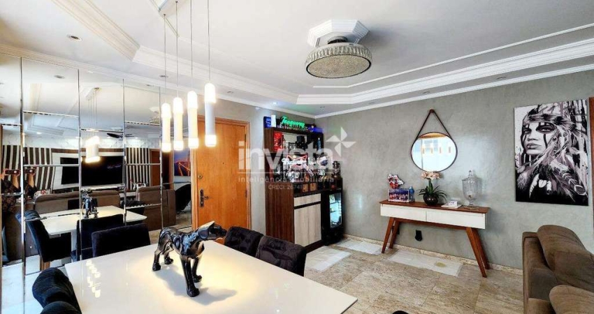 Apartamento com 3 quartos à venda no Gonzaga, Santos 