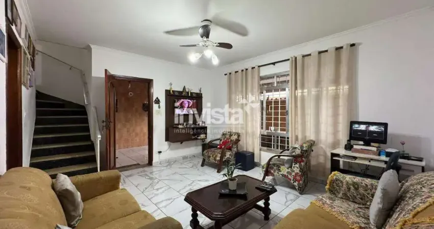 Casa com 3 quartos à venda no Encruzilhada, Santos 
