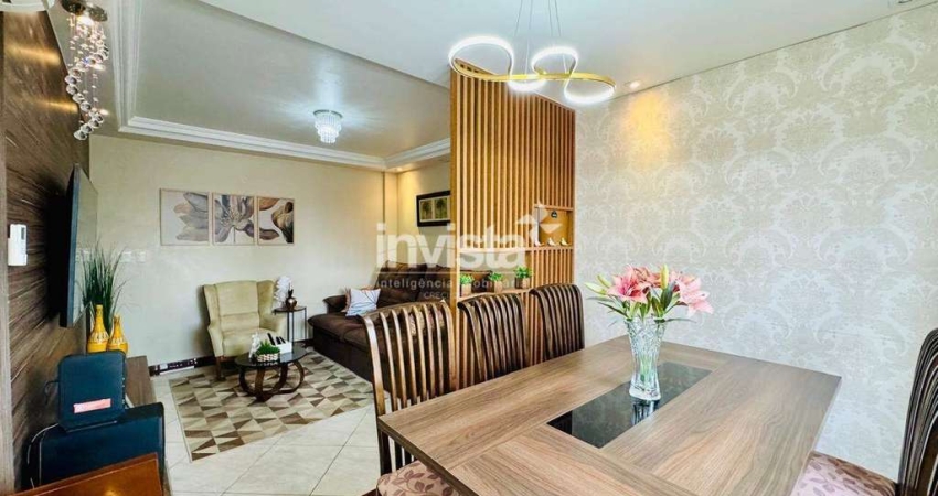 Apartamento com 2 quartos à venda no Embaré, Santos 
