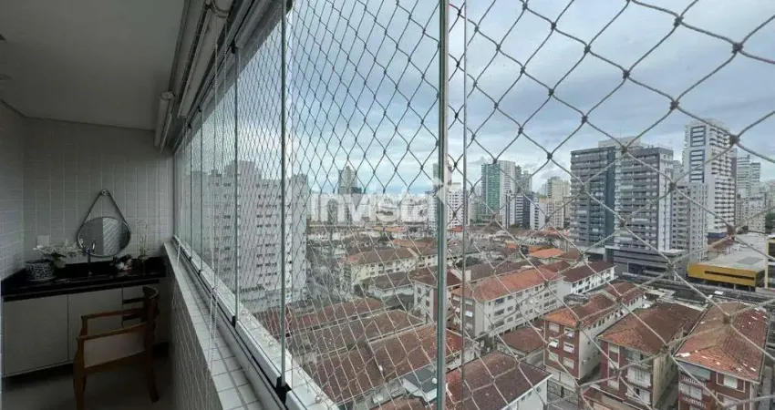 Apartamento com 2 quartos à venda no Boqueirão, Santos