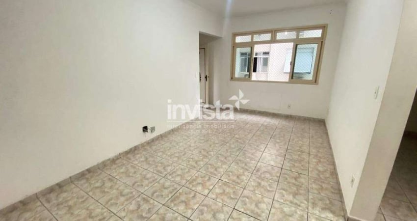 Apartamento com 2 quartos para alugar no Macuco, Santos 