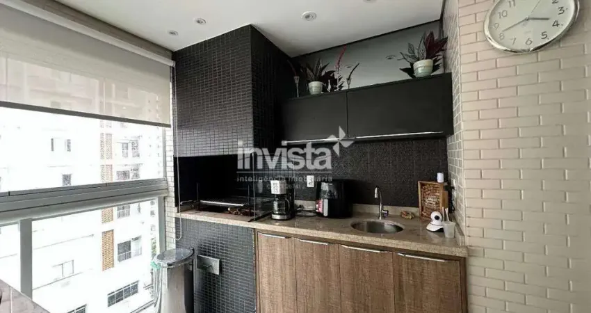 Apartamento com 4 quartos à venda no Ponta da Praia, Santos 