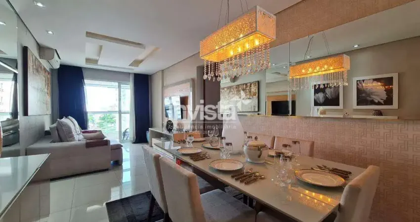 Apartamento com 2 quartos à venda na Vila Mathias, Santos 