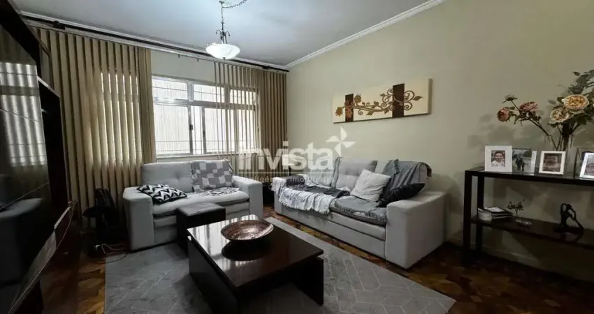 Apartamento com 3 quartos à venda no Pompéia, Santos