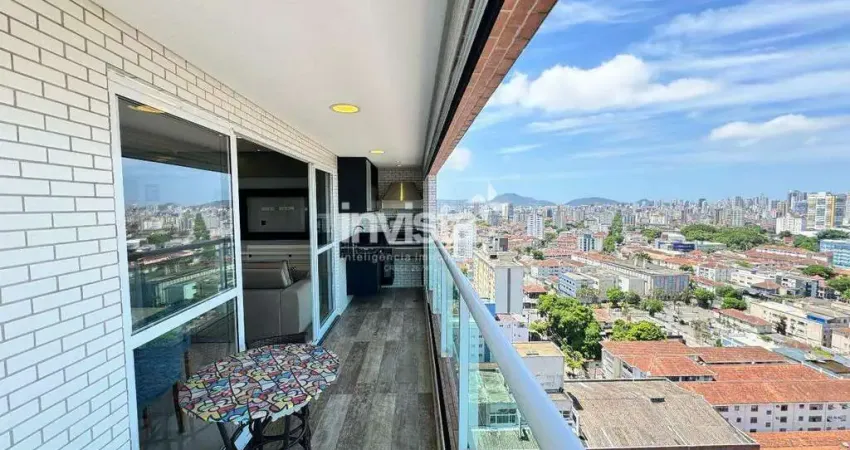 Apartamento com 2 quartos à venda no Boqueirão, Santos 