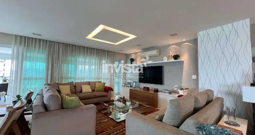 Apartamento com 4 quartos à venda no Gonzaga, Santos