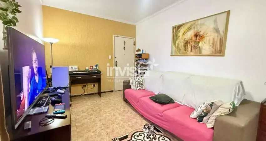 Apartamento com 2 quartos à venda na Aparecida, Santos 