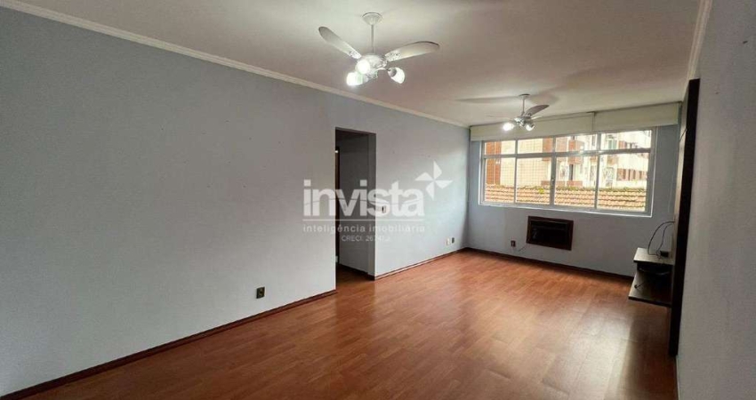 Apartamento com 2 quartos para alugar no Gonzaga, Santos 