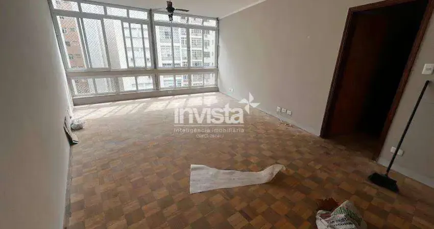 Apartamento com 3 quartos para alugar no Gonzaga, Santos