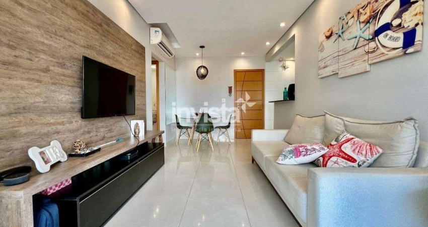 Apartamento com 1 quarto à venda no Embaré, Santos 