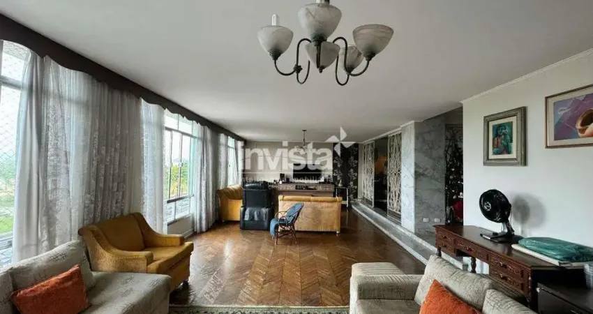 Apartamento com 4 quartos à venda no Boqueirão, Santos 