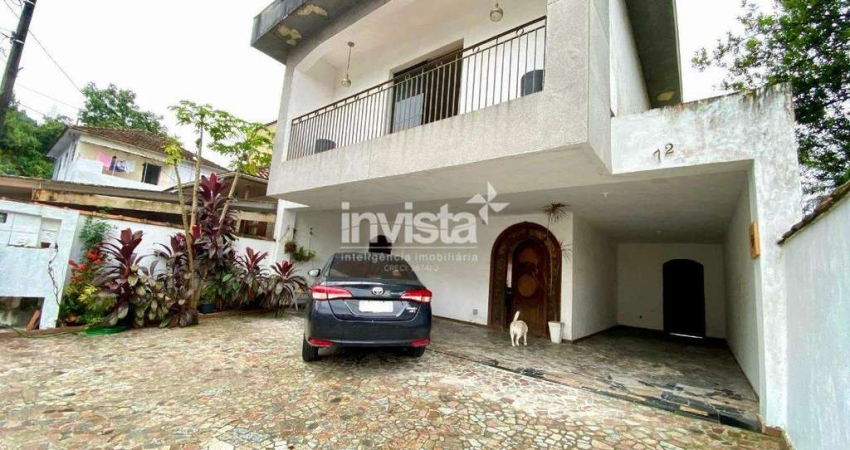 Casa com 4 quartos à venda no Marapé, Santos 