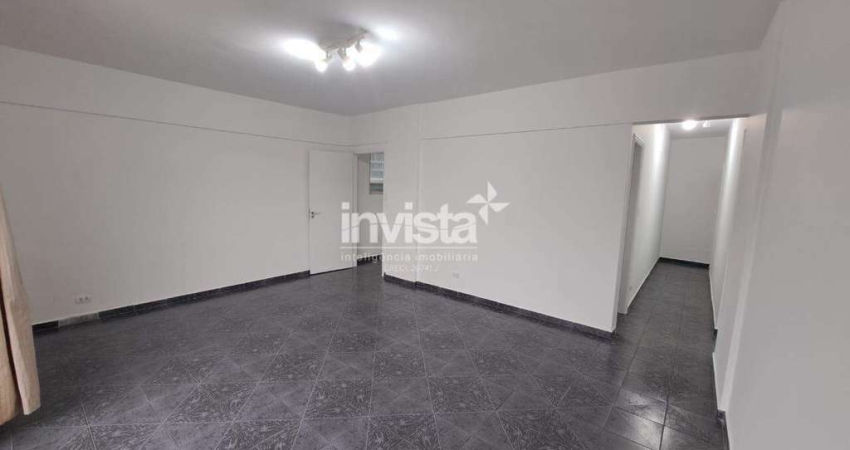 Apartamento com 3 quartos para alugar no Gonzaga, Santos 