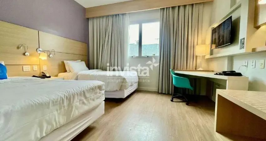 Flat com 1 quarto à venda no Pompéia, Santos 