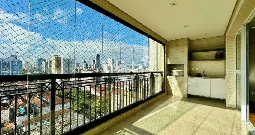 Apartamento com 3 quartos à venda no Embaré, Santos 