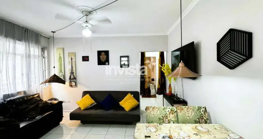 Apartamento com 1 quarto à venda no Boqueirão, Santos 