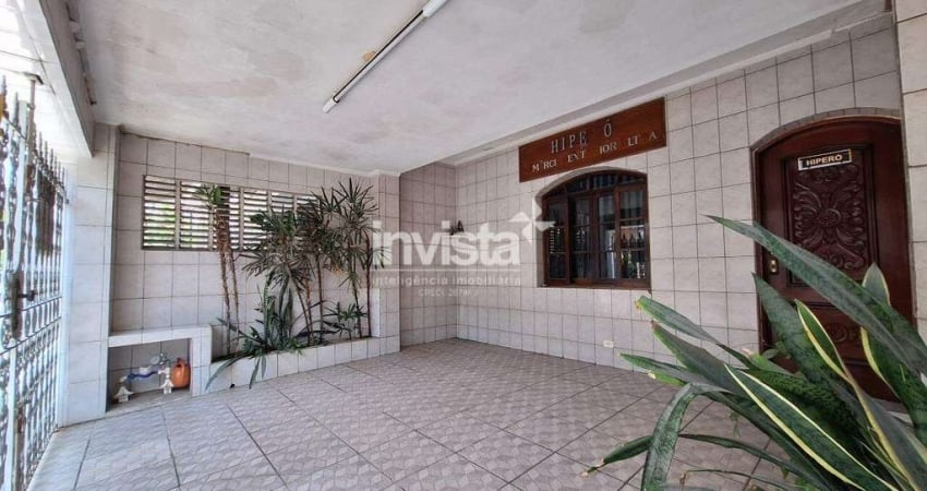 Casa com 3 quartos à venda na Vila Mathias, Santos 