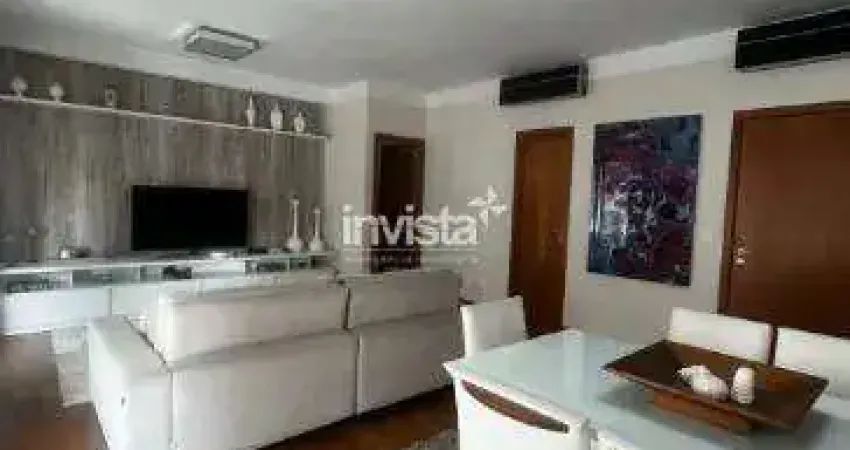 Apartamento com 3 quartos para alugar no Embaré, Santos 