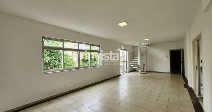 Apartamento com 5 quartos à venda no Embaré, Santos 