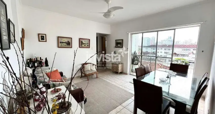 Apartamento com 2 quartos à venda no Campo Grande, Santos 