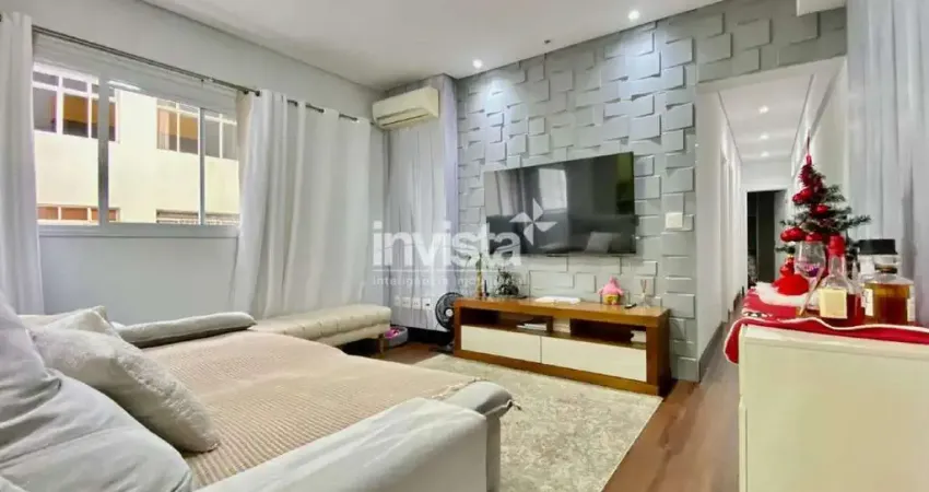 Apartamento com 3 quartos à venda no José Menino, Santos 