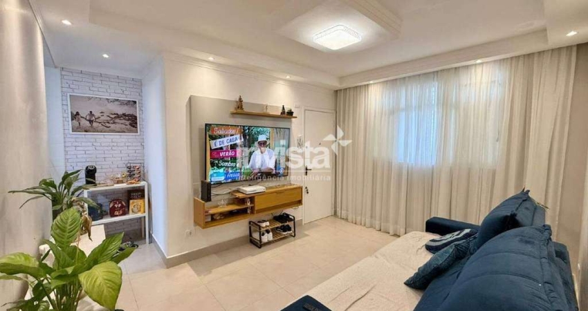 Apartamento com 2 quartos à venda no Campo Grande, Santos 
