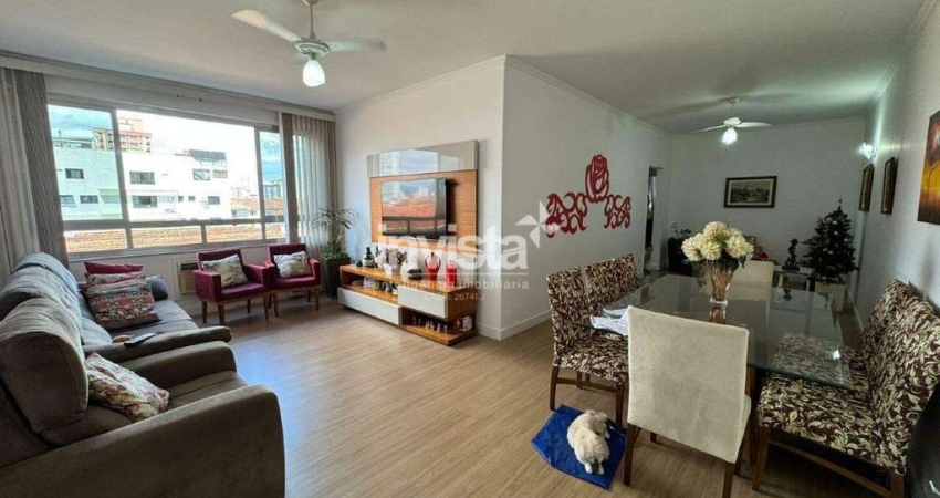 Apartamento com 3 quartos à venda no Embaré, Santos 