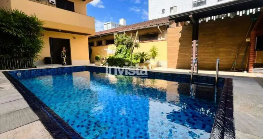 Casa com 4 quartos à venda no Marapé, Santos 