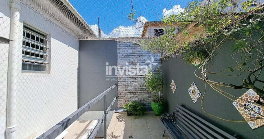 Casa com 2 quartos à venda no Campo Grande, Santos 