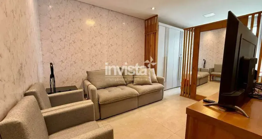 Apartamento com 1 quarto à venda no Embaré, Santos 