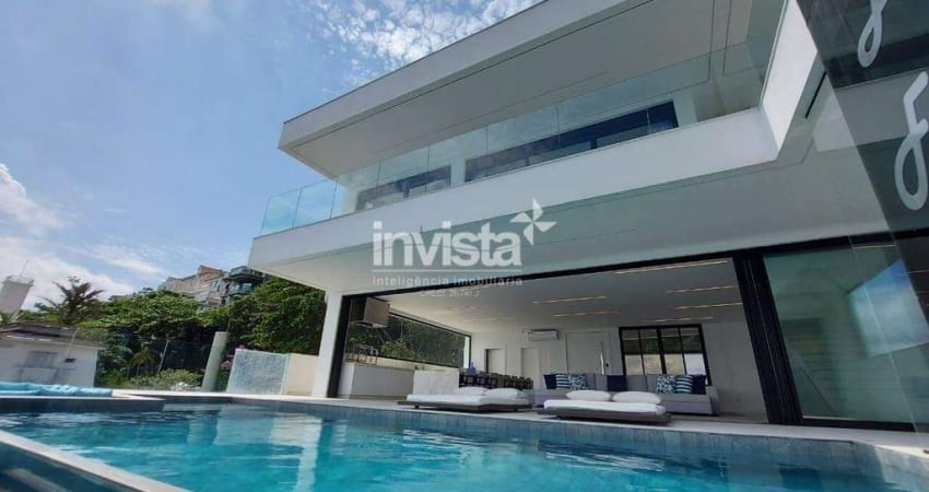 Casa com 6 quartos para alugar na Península, Guarujá 