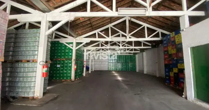 Barracão / Galpão / Depósito para alugar na Vila Mathias, Santos 