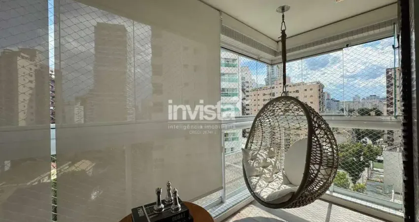 Apartamento com 3 quartos à venda no Boqueirão, Santos 