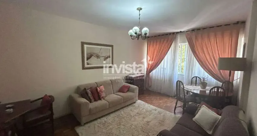 Apartamento com 2 quartos para alugar no Gonzaga, Santos 