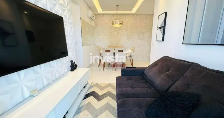 Apartamento com 2 quartos à venda no Estuário, Santos 