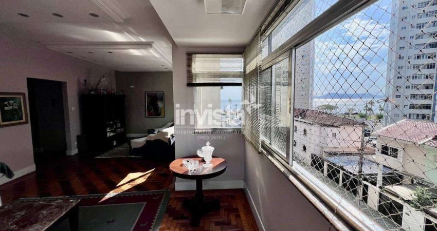 Apartamento com 3 quartos à venda no Ponta da Praia, Santos 