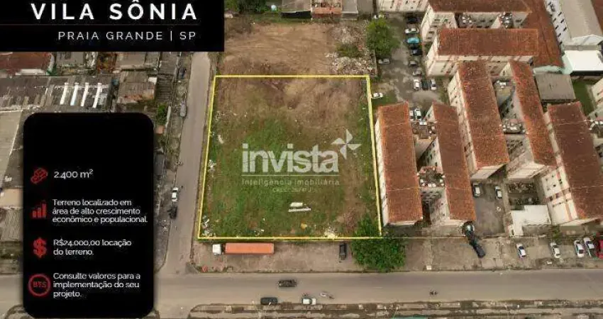Terreno comercial para alugar na Vila Sonia, Praia Grande 