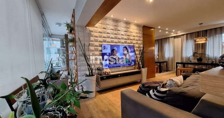Apartamento com 2 quartos à venda no José Menino, Santos 