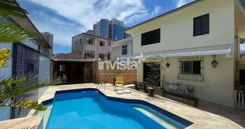 Casa com 4 quartos à venda na Aparecida, Santos 