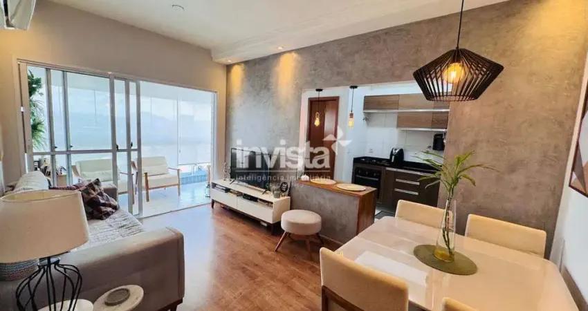 Apartamento com 1 quarto à venda no Encruzilhada, Santos 
