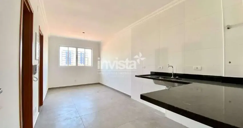Apartamento com 1 quarto à venda no Macuco, Santos 