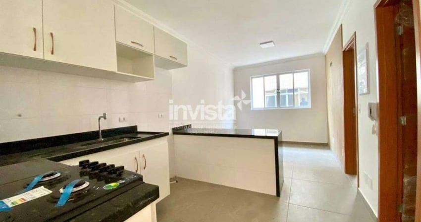 Apartamento com 1 quarto à venda no Macuco, Santos 
