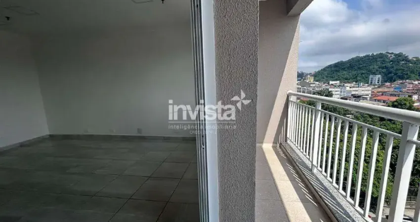 Sala comercial para alugar na Vila Mathias, Santos 