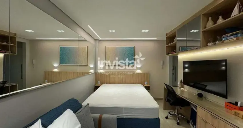 Apartamento com 1 quarto à venda no Embaré, Santos 