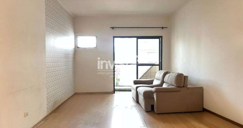 Apartamento com 2 quartos à venda no Gonzaga, Santos 