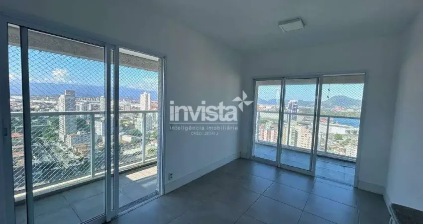 Apartamento com 2 quartos para alugar no Ponta da Praia, Santos 