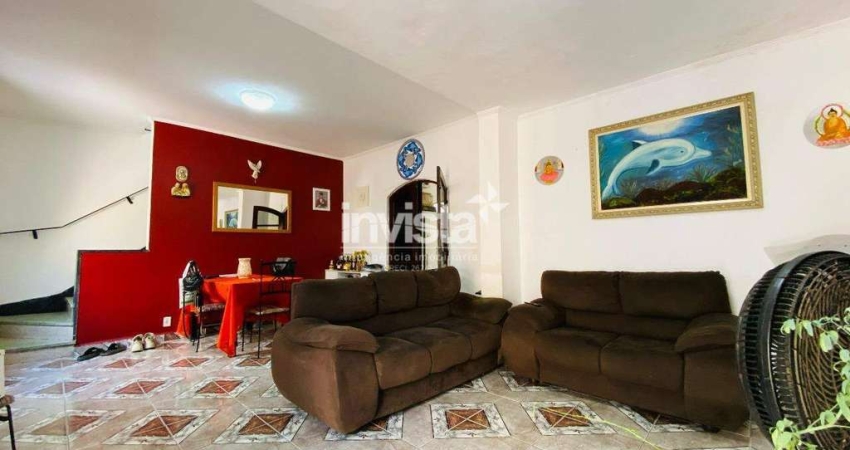 Casa com 4 quartos à venda no Embaré, Santos 