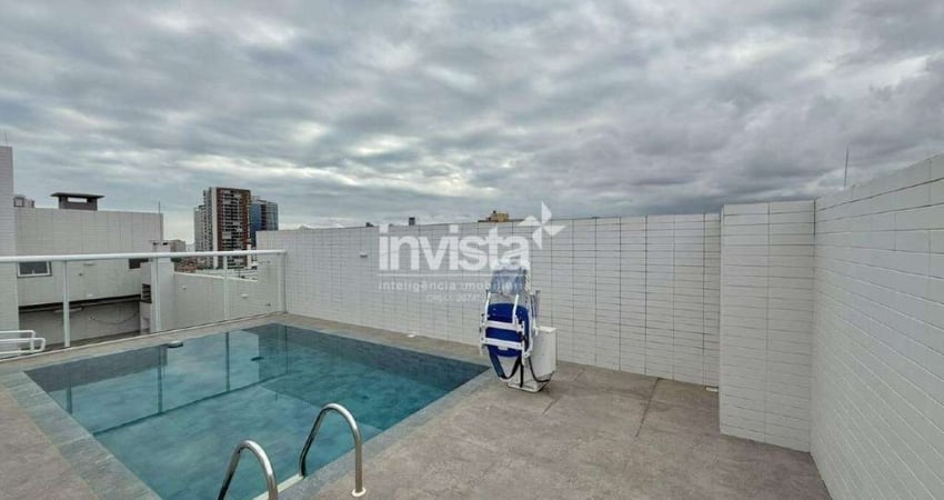 Apartamento com 2 quartos para alugar no Aparecida, Santos 