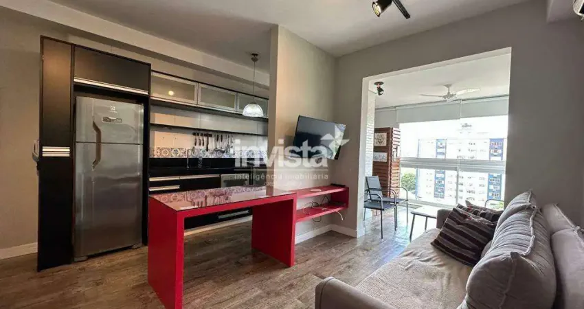 Apartamento com 1 quarto para alugar no Ponta da Praia, Santos 