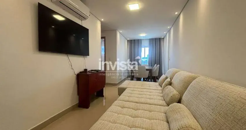 Apartamento com 2 quartos à venda no Embaré, Santos 